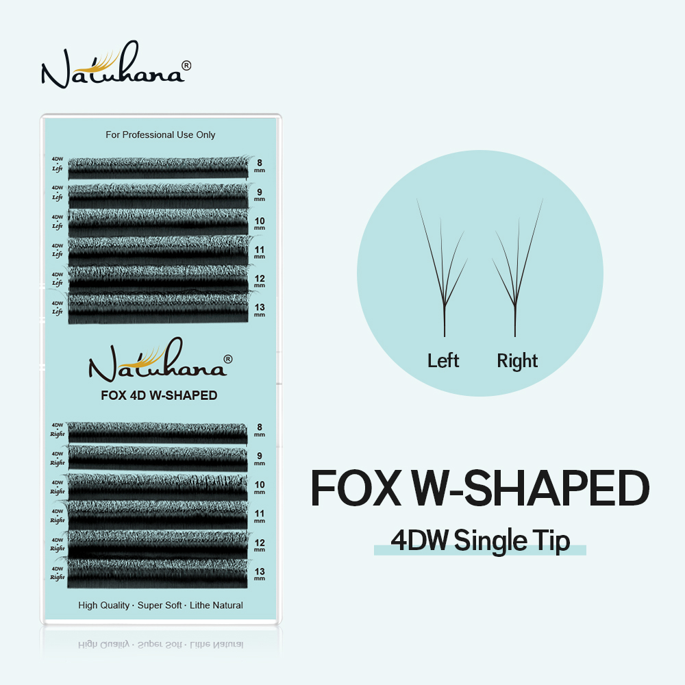 Lash Fan Volume - NATUHANA Fox 4D W Shape Eyelashes