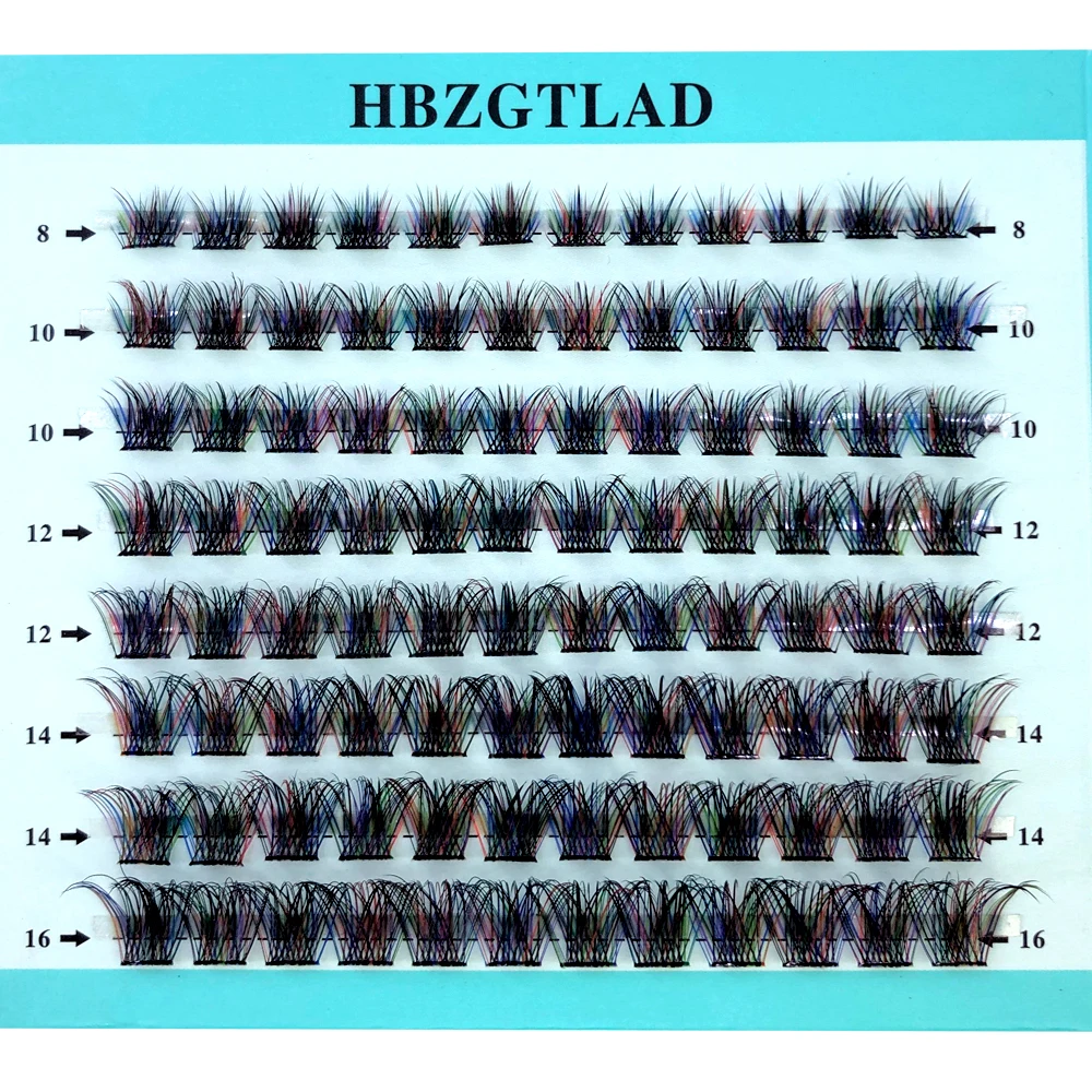 Lash Fan Volume - Mix 3D Fluffy Single Cluster False