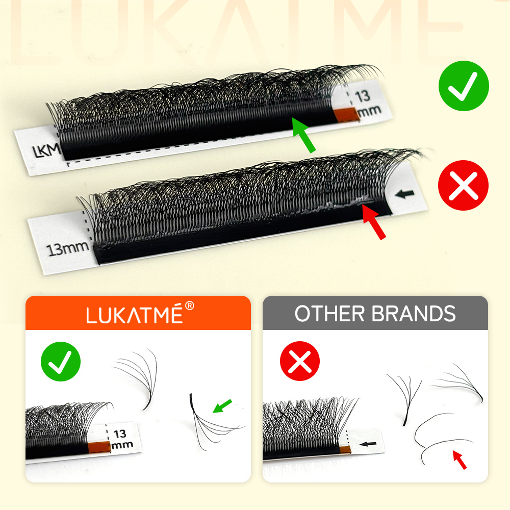 LUKATME 5D W Eyelash Extension - огляд і ціна Eyelash Extension Mega Volume