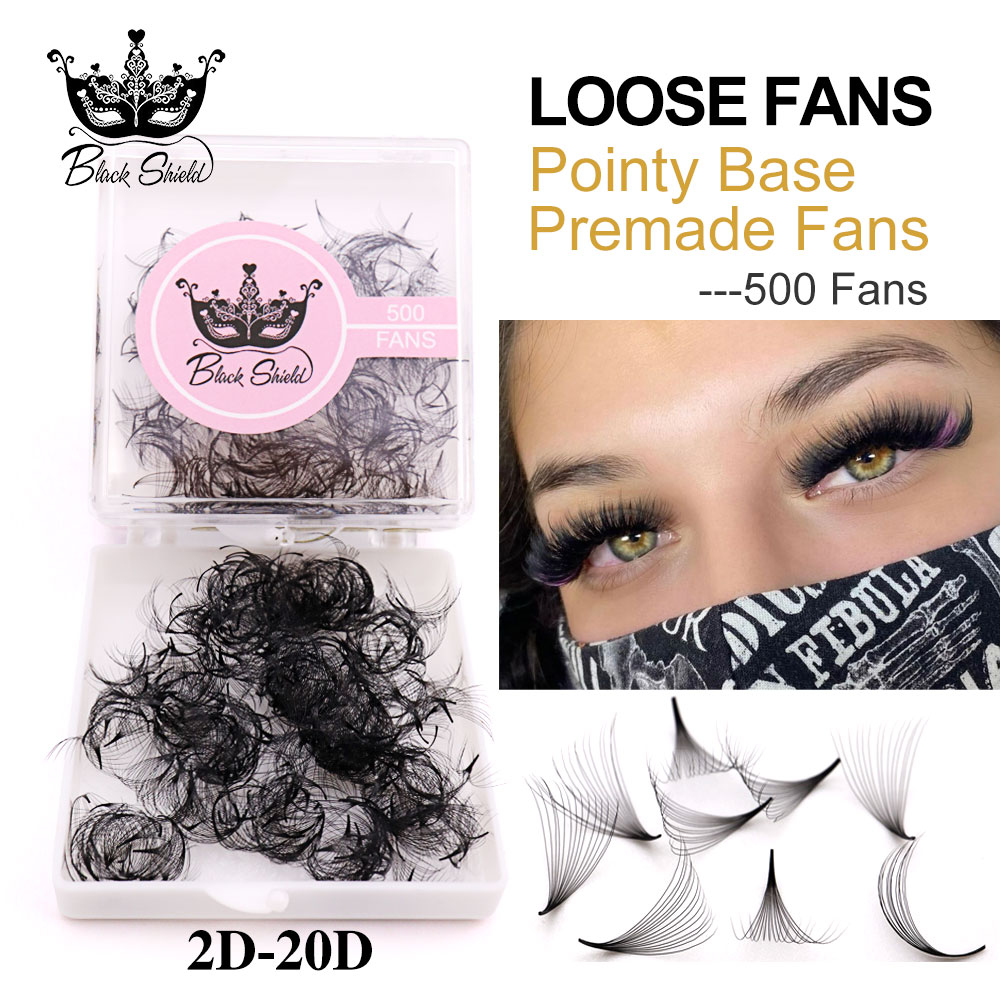 500 Fans Promade Volume 3D-14D - огляд і ціна Lash Fan Volume