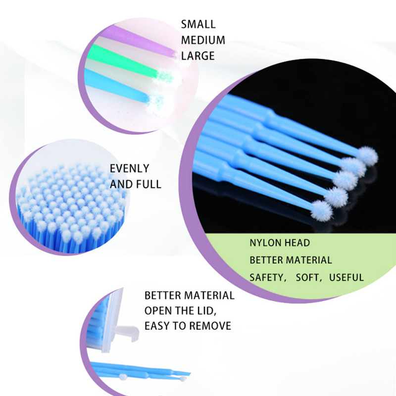 500pcs Eyelash Extension Clean - огляд і ціна Eyelash Extension Options