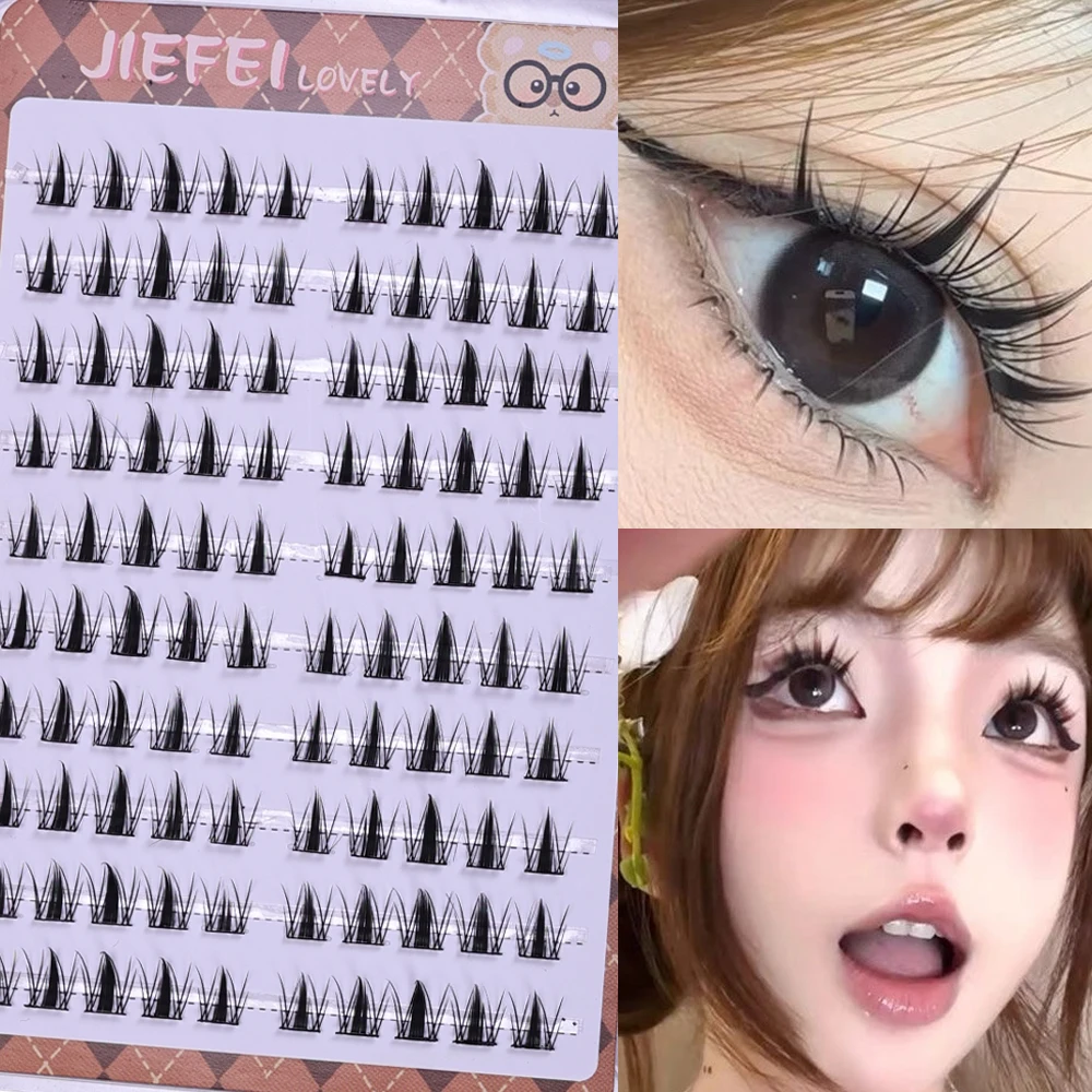 Cute Bunny 10-Row False Eyelas - огляд і ціна Eyelash Extension Japan