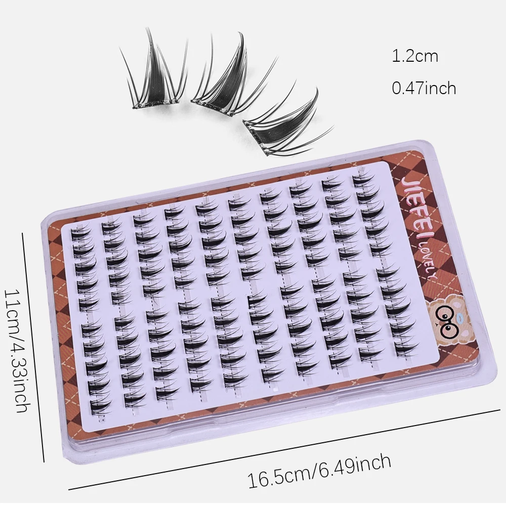 Cute Bunny 10-Row False Eyelas - огляд і ціна Eyelash Extension Japan