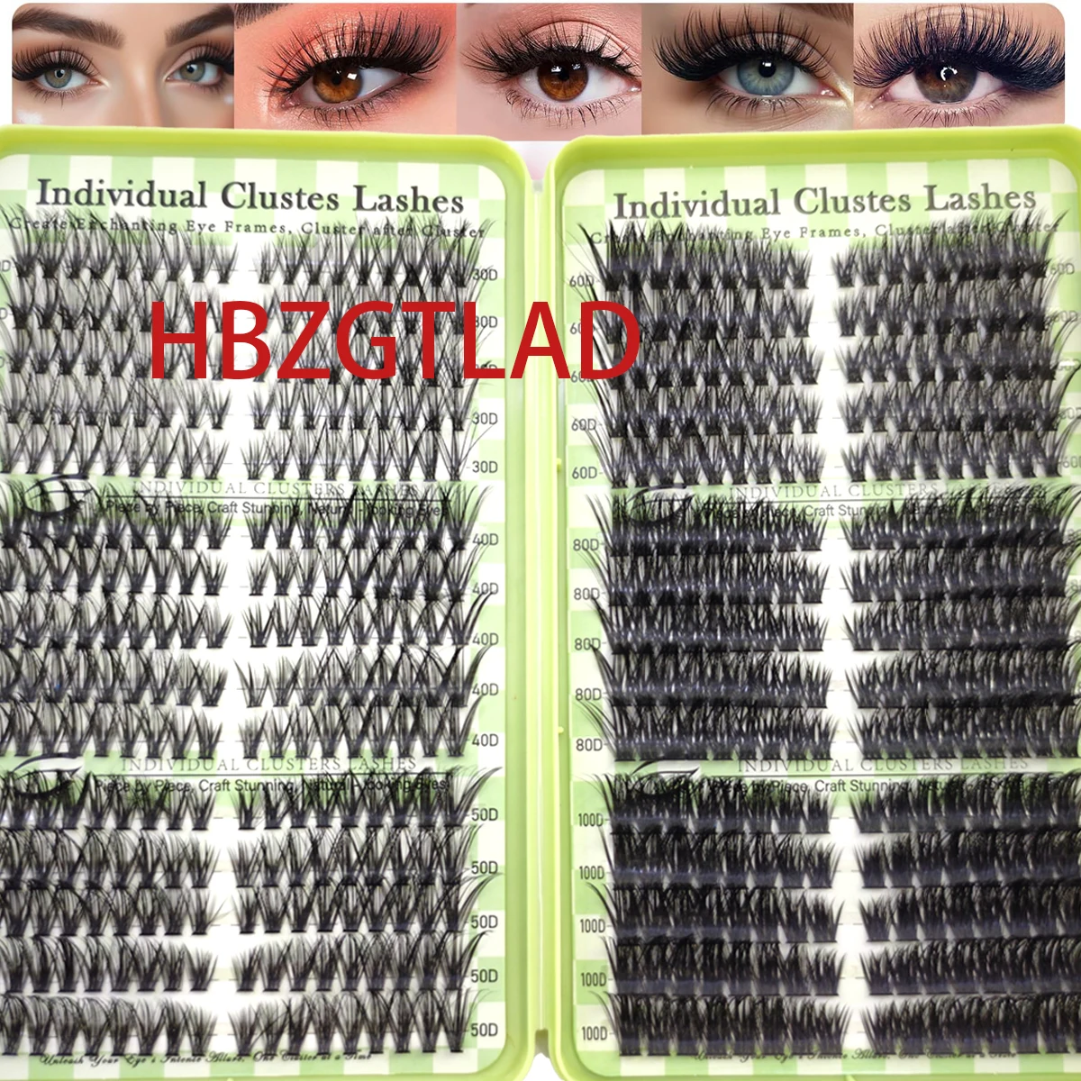AMSDCN Lash Clusters book DIY  - огляд і ціна Eyelash Extension Mega Volume