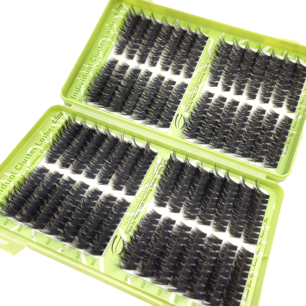 AMSDCN Lash Clusters book DIY  - огляд і ціна Eyelash Extension Mega Volume
