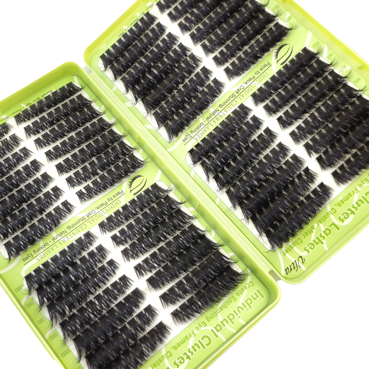 AMSDCN Lash Clusters book DIY  - огляд і ціна Eyelash Extension Mega Volume
