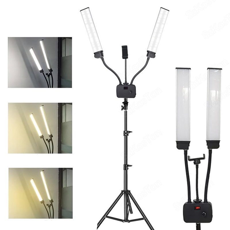 45W Flexible Double Arms LED F - огляд і ціна Video Eyelash Extension