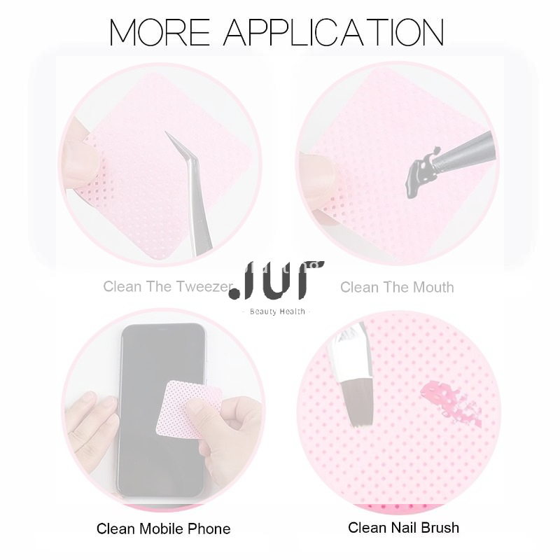 Pieces Professional Lint Free  - огляд і ціна Eyelash Extension Glue Remover