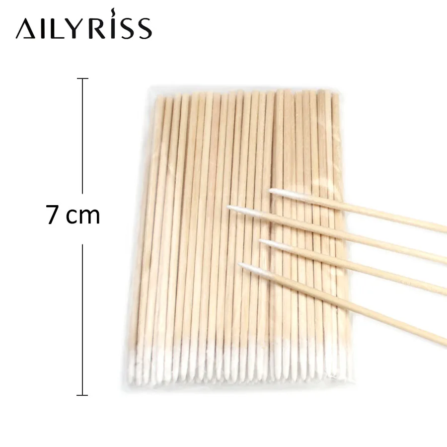 100PCS/Lot Disposable Eyelash  - огляд і ціна Micro Brush Applicator