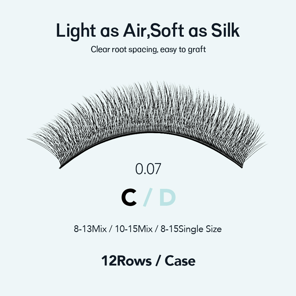 NATUHANA Fox 4D W Shape Eyelas - огляд і ціна Lash Fan Volume