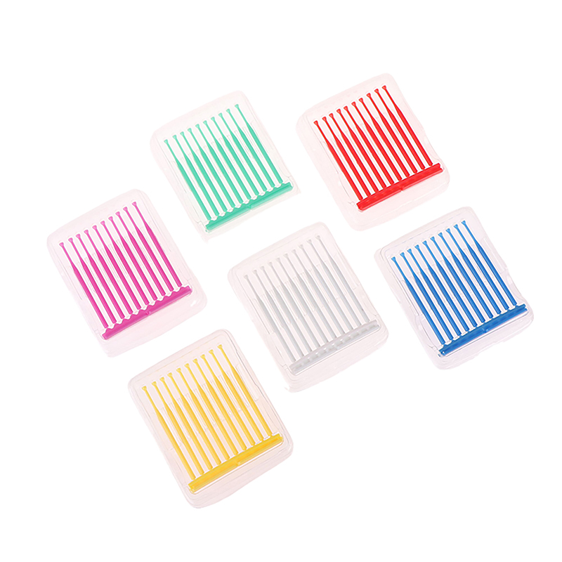10Pcs/Box Disposable Dental Mi - огляд і ціна Micro Brush Applicator