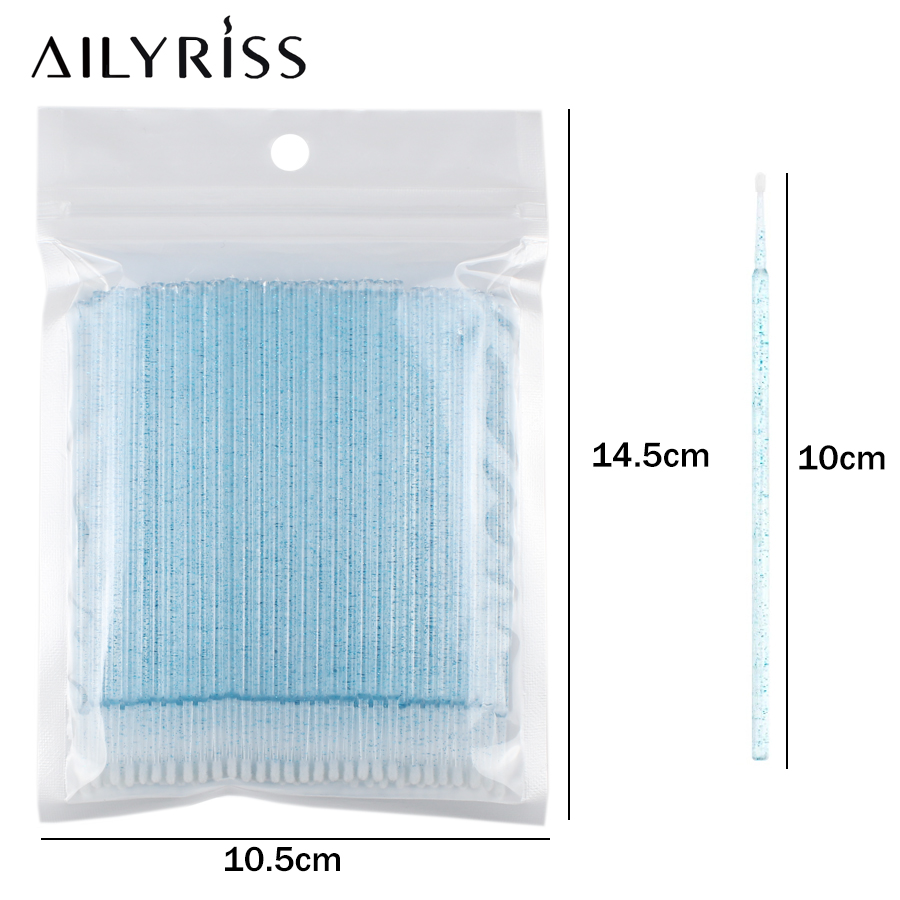 500pcs/lot Disposable Applicat - огляд і ціна Eyelash Extension Options