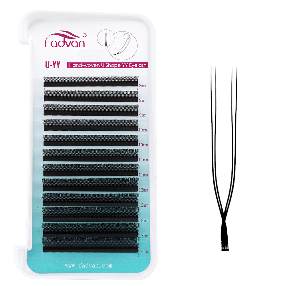 FADVAN YY/U Shape 8-14mm D/C C - огляд і ціна Lash Fan Volume