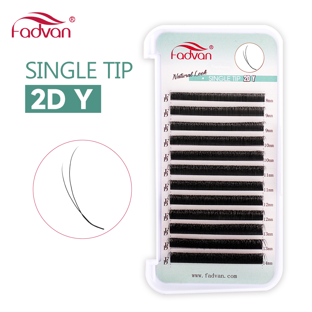 FADVAN YY/U Shape 8-14mm D/C C - огляд і ціна Lash Fan Volume