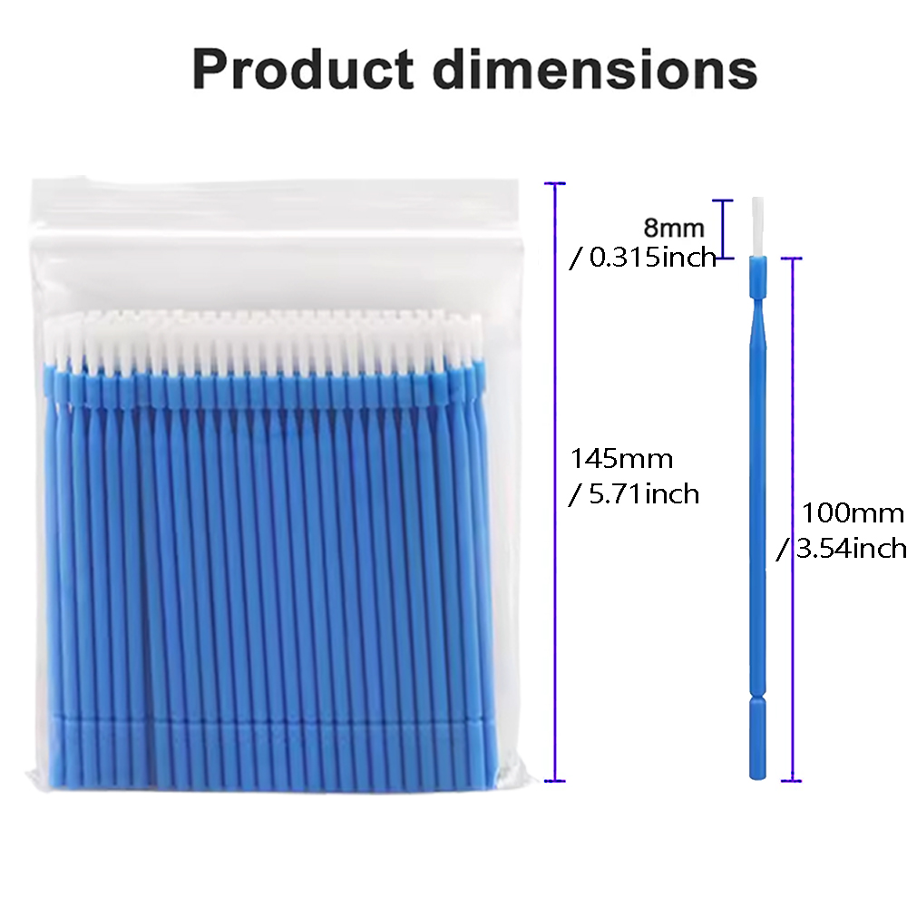 100Pcs Dental Disposable Micro - огляд і ціна Micro Brush Applicator