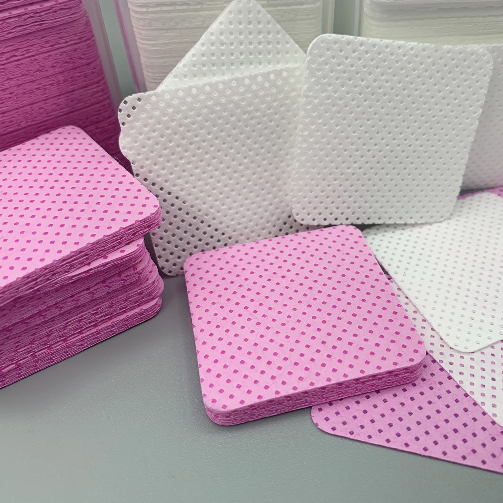 100/300pcs Wipes Paper Cotton  - огляд і ціна Eyelash Extension Glue Remover