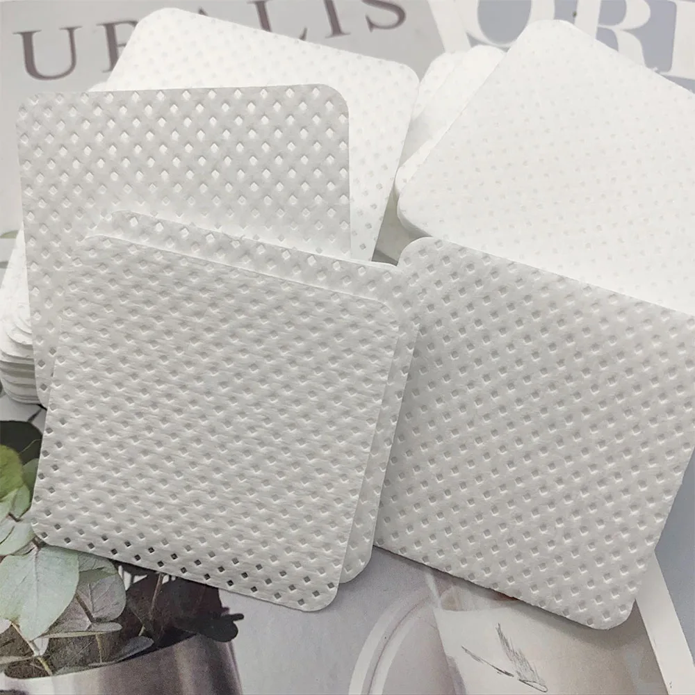 100/300pcs Wipes Paper Cotton  - огляд і ціна Eyelash Extension Glue Remover