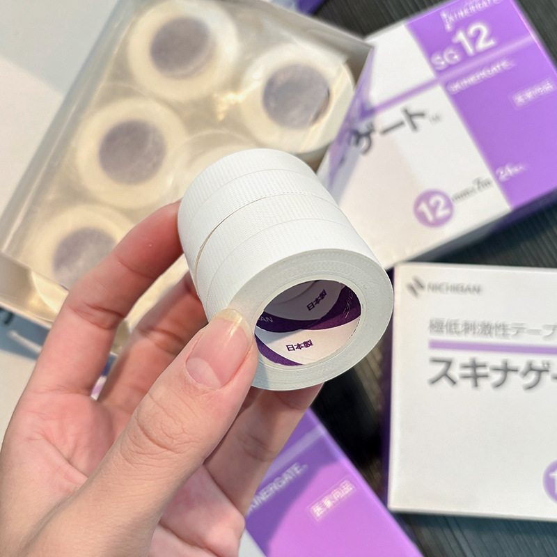 1/2/3 Roll Nichiban Tape SG12  - огляд і ціна Eyelash Extension Japan