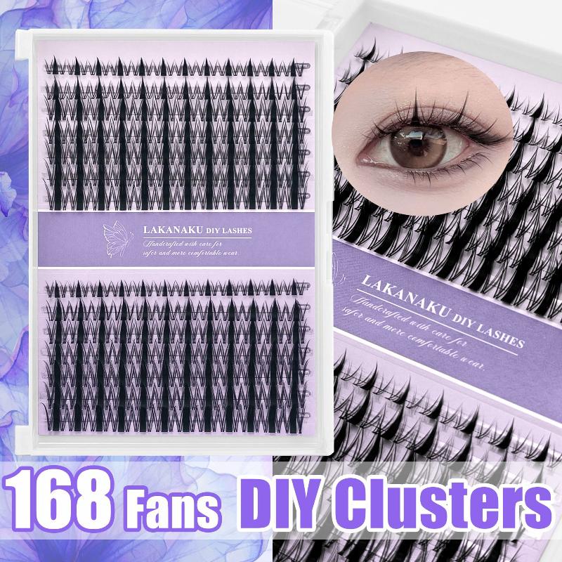 Natural Eyelashes Lashes Clust - огляд і ціна Eyelash Extension Options