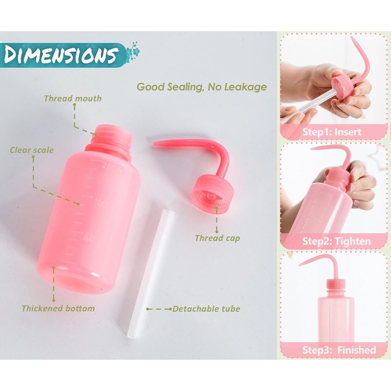 250ml Pink Bend Mouth Eyelash  - огляд і ціна Eyelash Extension Japan