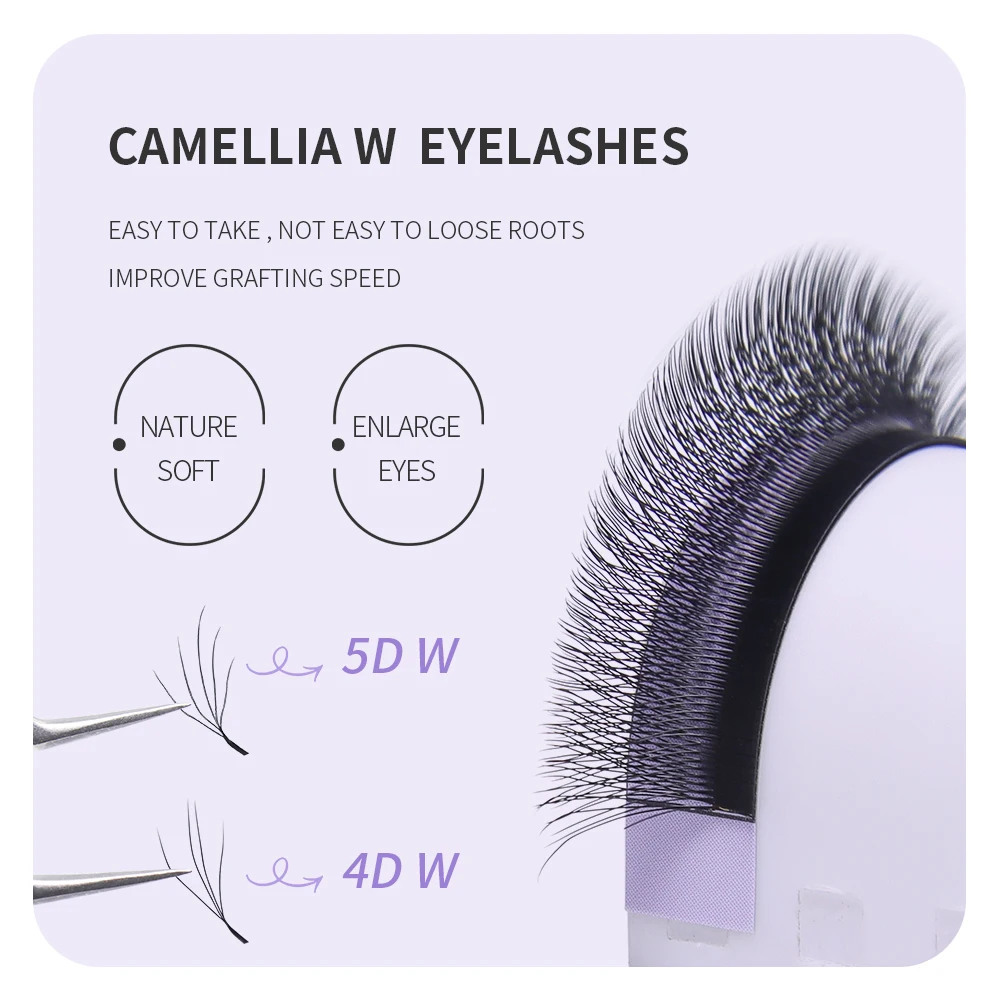 ANNAFRIS Camellia Volume Eyela - огляд і ціна Lash Fan Volume