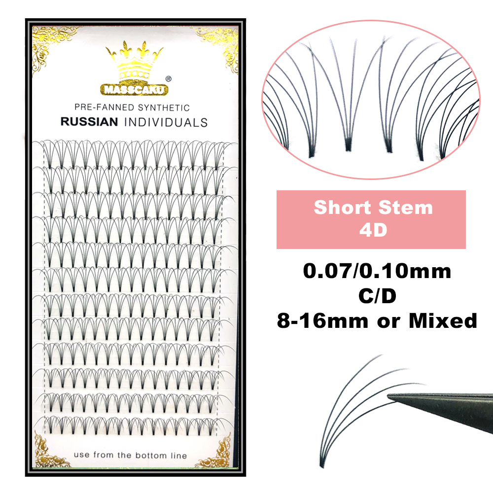 Wholesale 12 Lines 3D 4D 5D 6D - огляд і ціна Eyelash Extension Mega Volume