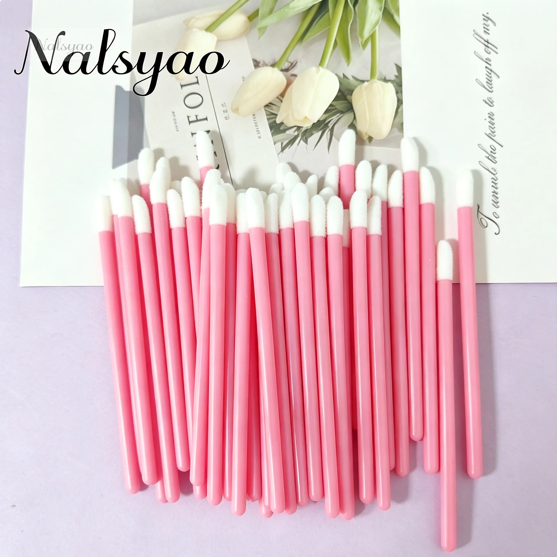 50PCs Disposable Micro Lip Bru - огляд і ціна Micro Brush Applicator