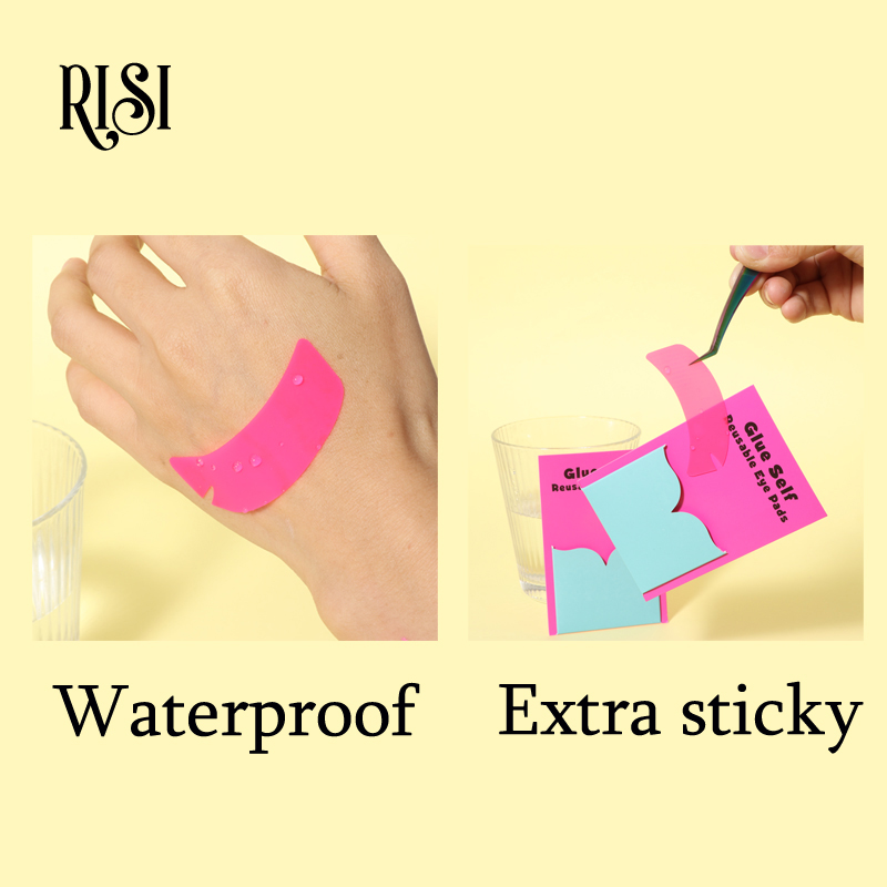 RISI Super Sticky Silicone Eye - огляд і ціна Eyelash Extension Options