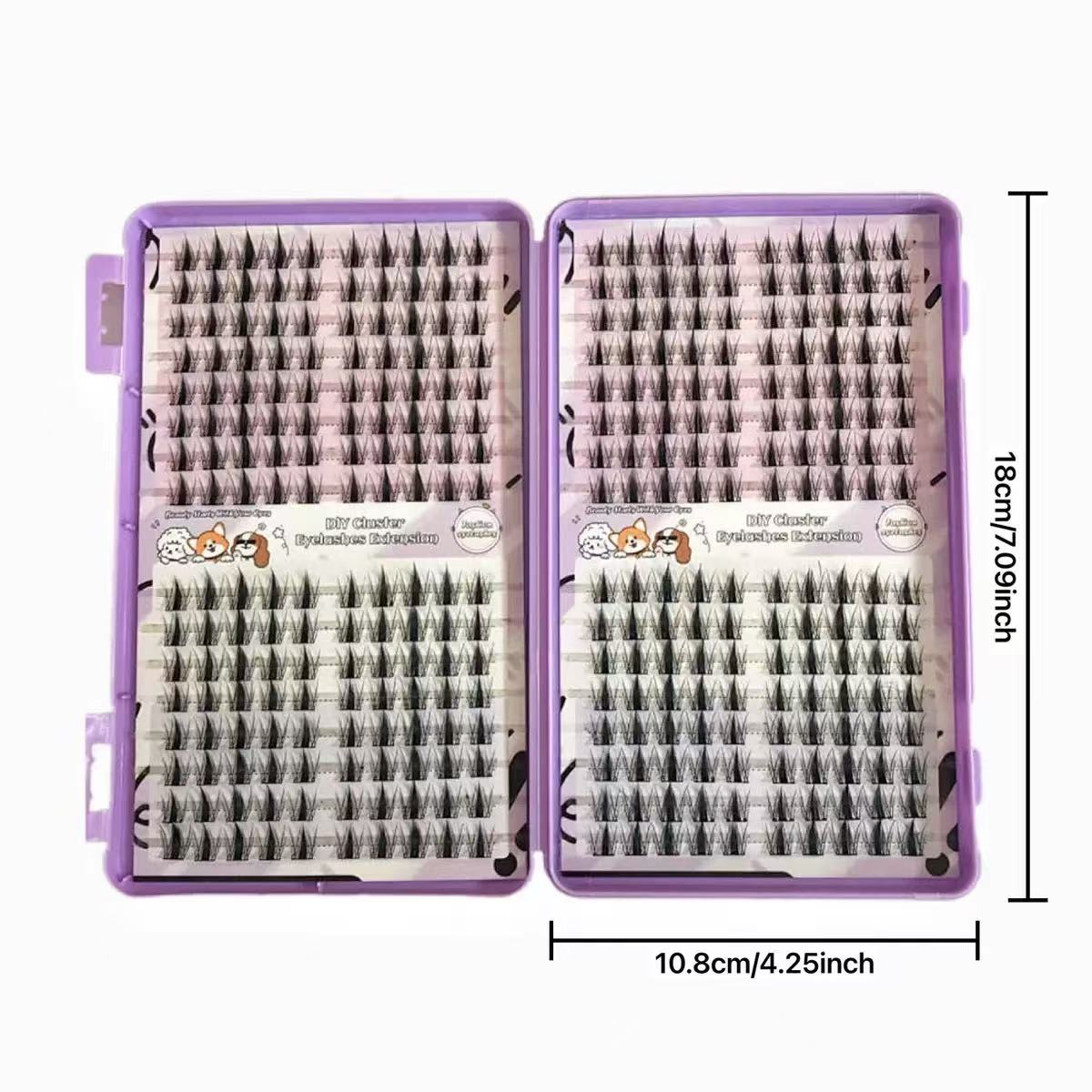 Manga Eyelash Cluster Sharp 32 - огляд і ціна Eyelash Extension Japan