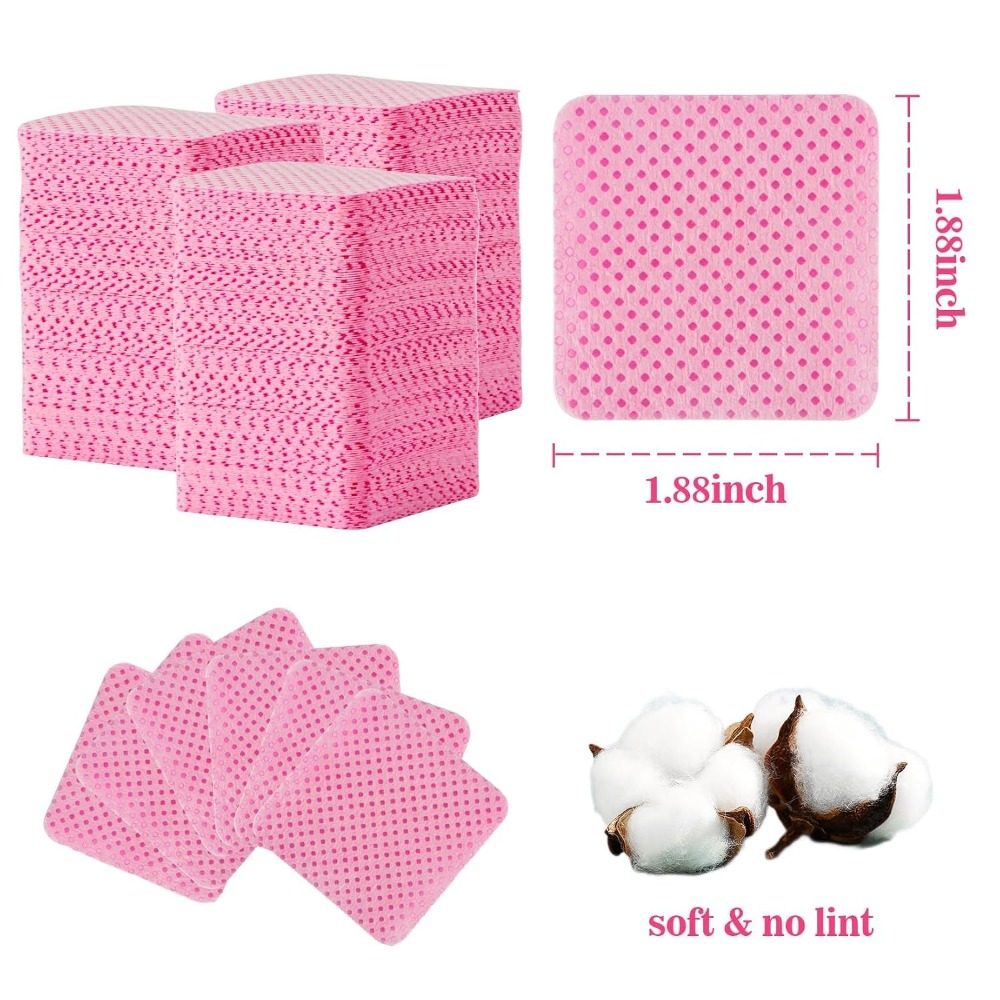Lint Free Nail Wipes for Gel P - огляд і ціна Eyelash Extension Glue Remover