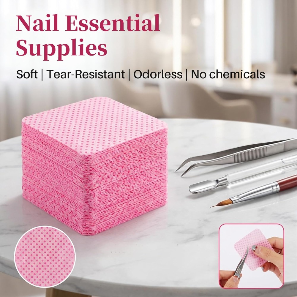 Lint Free Nail Wipes for Gel P - огляд і ціна Eyelash Extension Glue Remover