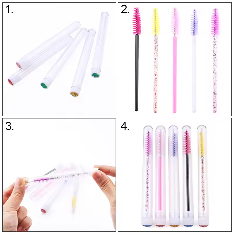 Eyelash Brush Tube With Eyebro - огляд і ціна Eyelash Extension Options