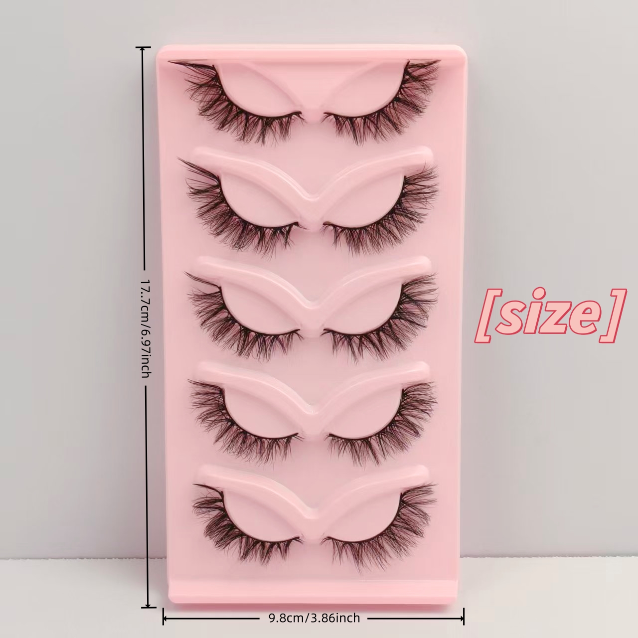 5 Pairs Asian Mixed Style Fals - огляд і ціна Eyelash Extension Japan