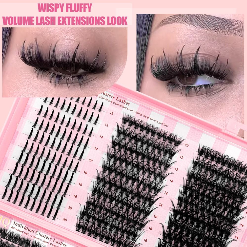 9-16mm Length False Eyelashes  - огляд і ціна Lash Fan Volume