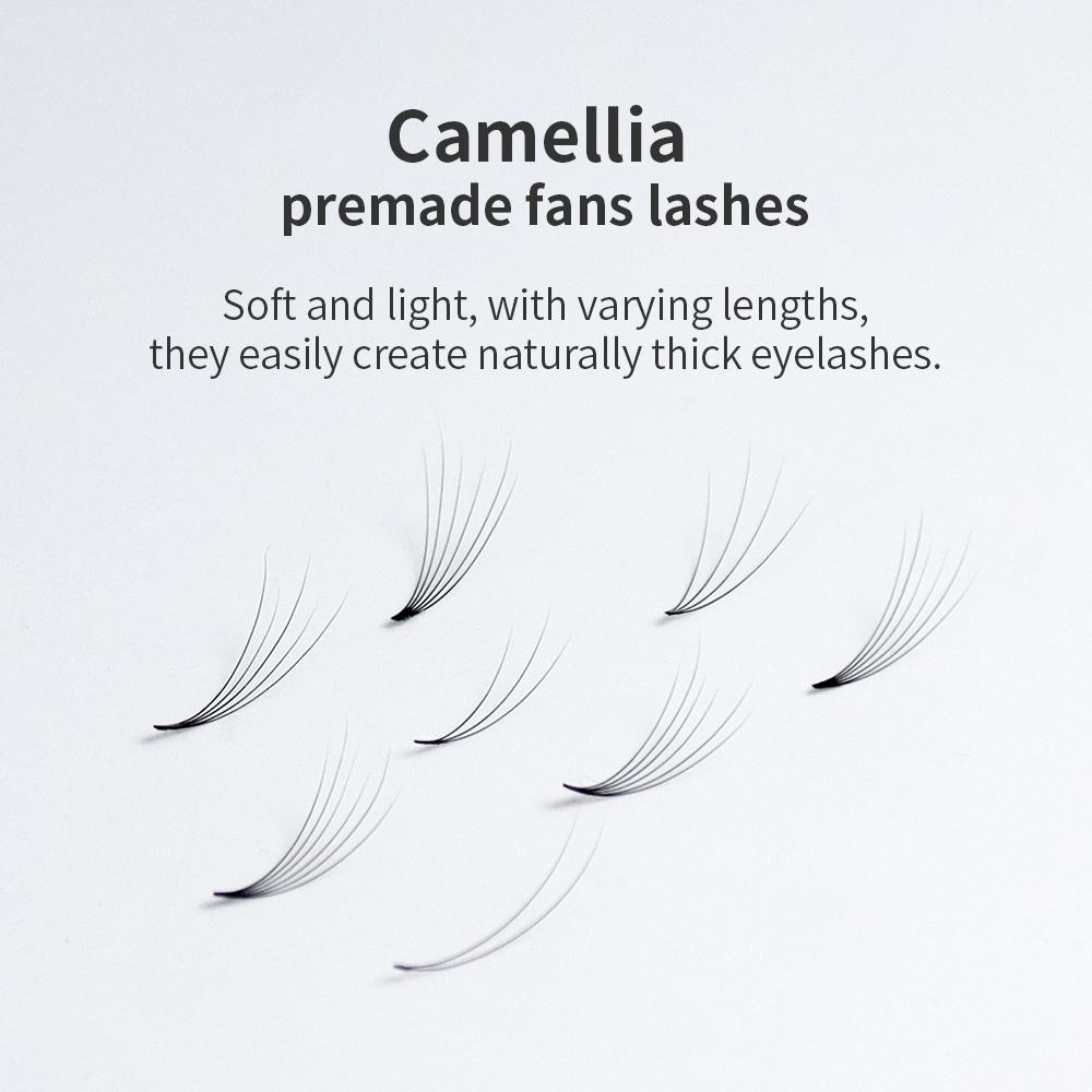 GLAMLASH Premade Volume Fan Ey - огляд і ціна Eyelash Extension Mega Volume