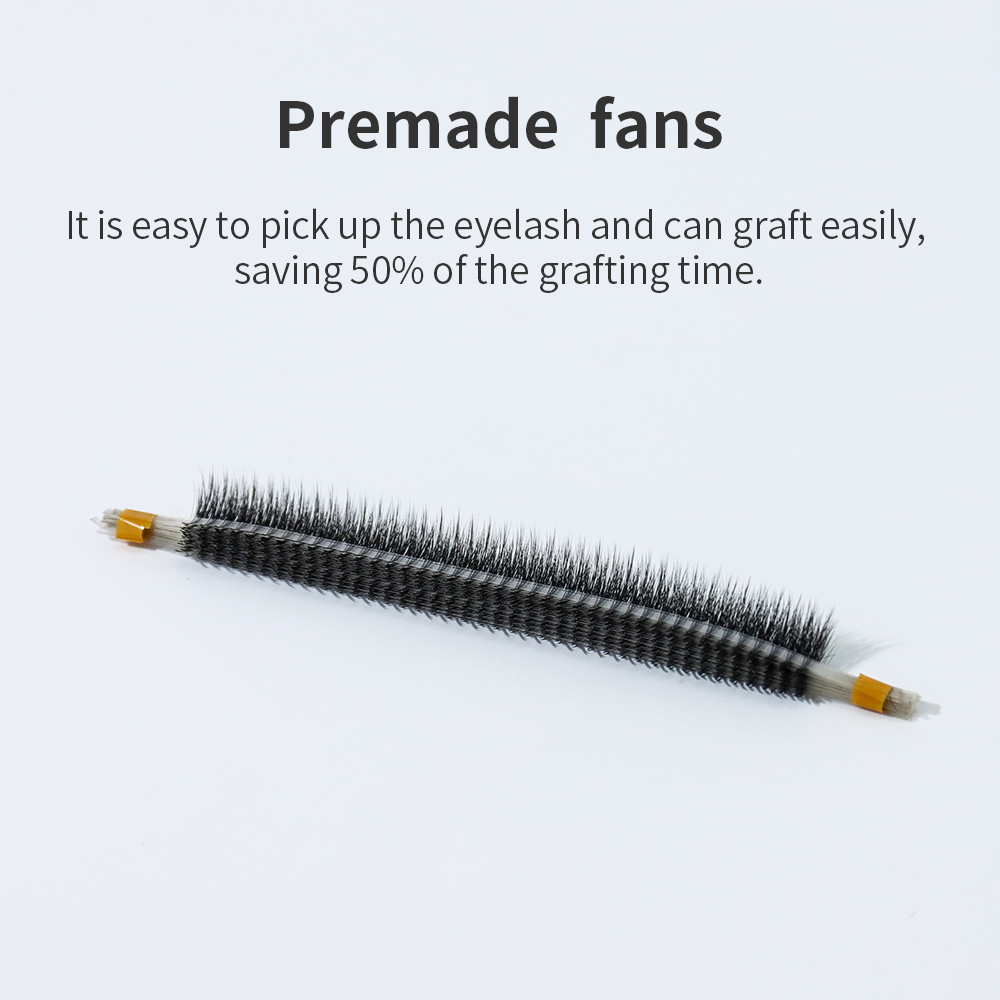 GLAMLASH Premade Volume Fan Ey - огляд і ціна Eyelash Extension Mega Volume
