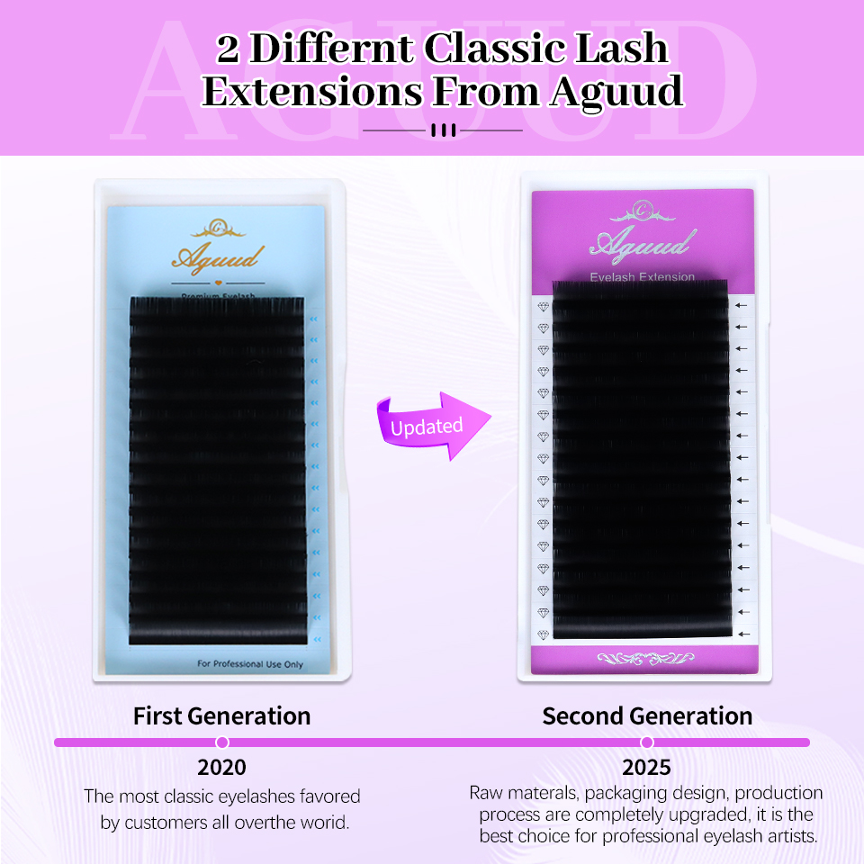 AGUUD 5 trays/lot NEW Super Ma - огляд і ціна Eyelash Extension Mega Volume