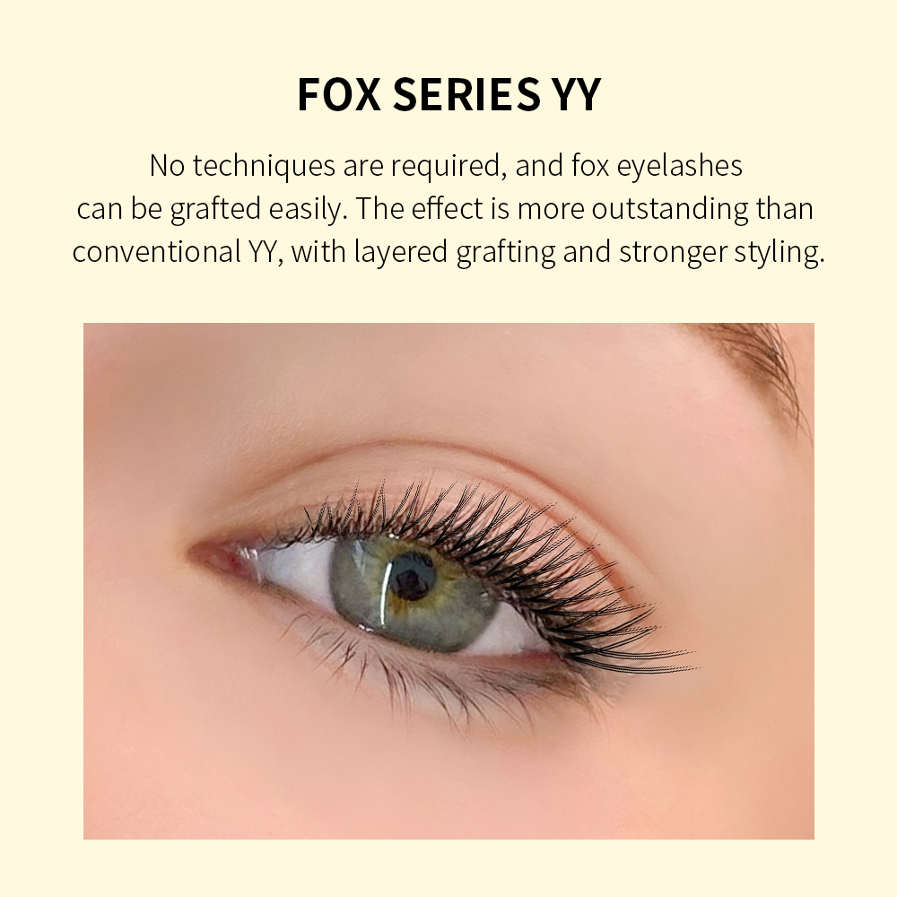 GLAMLASH Flying YY 3DW 4DW 5DW - огляд і ціна Eyelash Extension Mega Volume