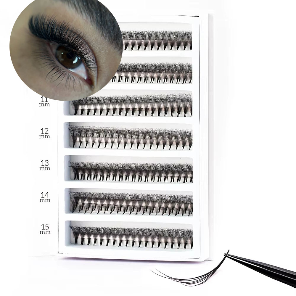 1600 Fans 0.05 Handmade 8-30D  - огляд і ціна Eyelash Extension Mega Volume