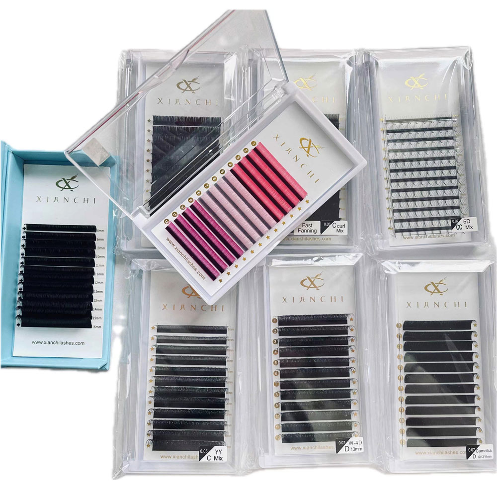 0.03 0.05 0.07mm Cashmere Indi - огляд і ціна Eyelash Extension Mega Volume