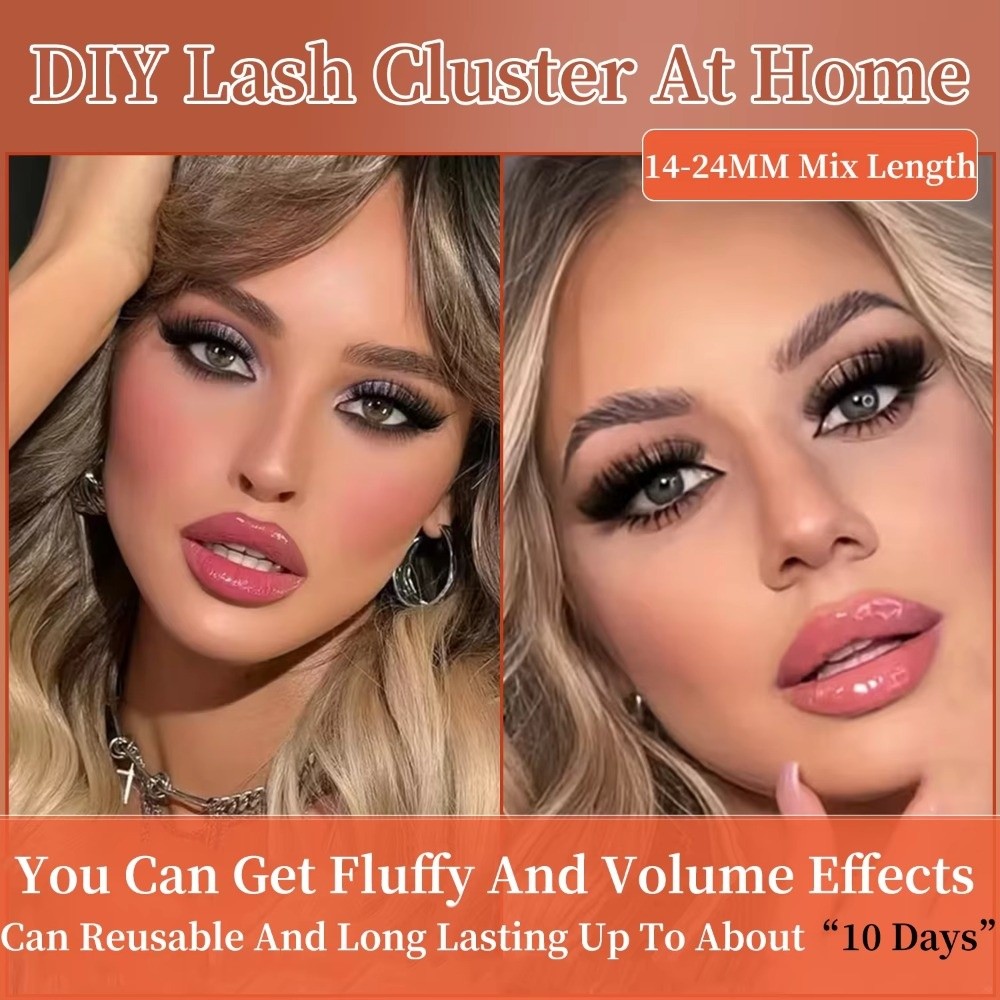 Long Lasting D Curl False Eyel - огляд і ціна Eyelash Extension Mega Volume