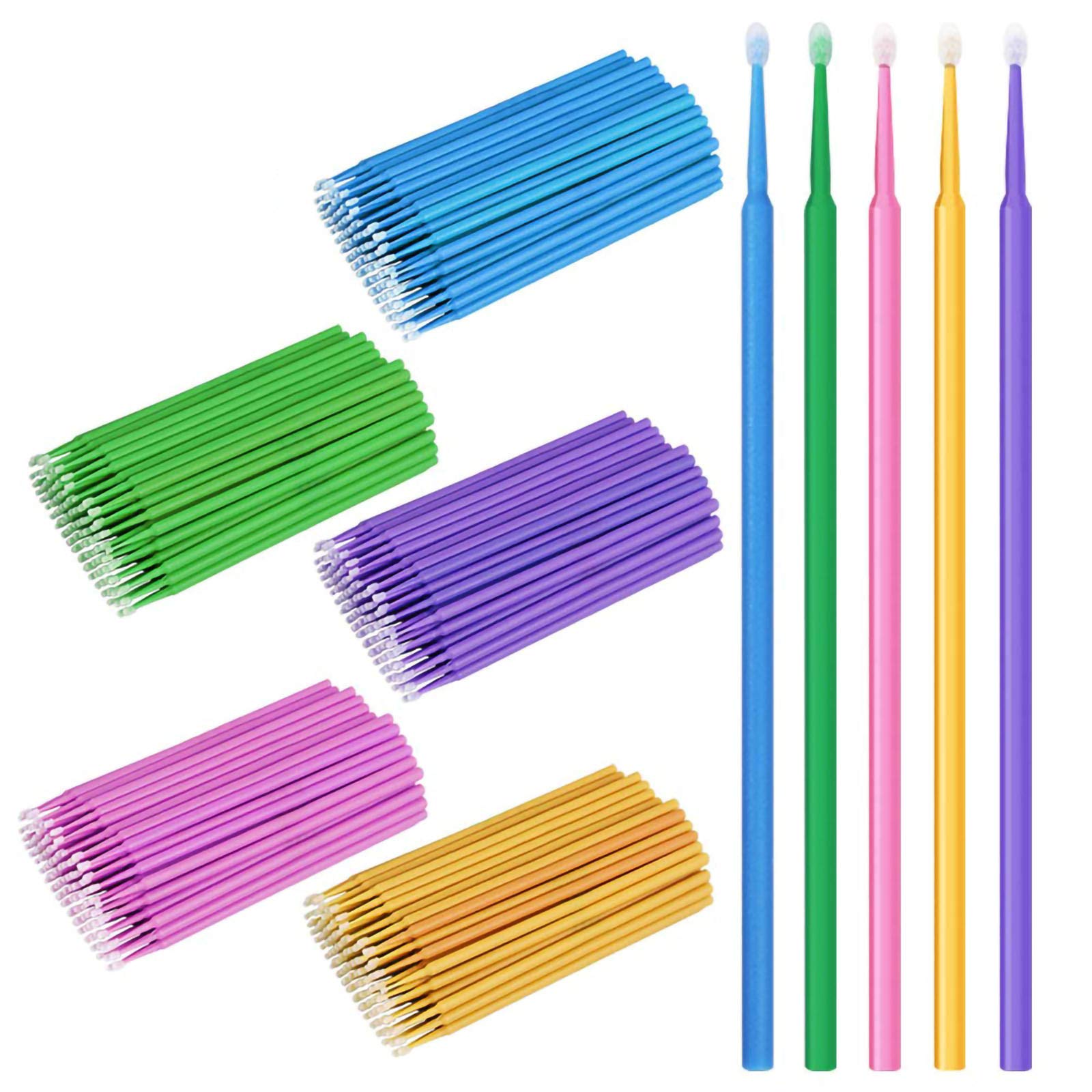 100PCS/Bottle Dental Disposabl - огляд і ціна Micro Brush Applicator