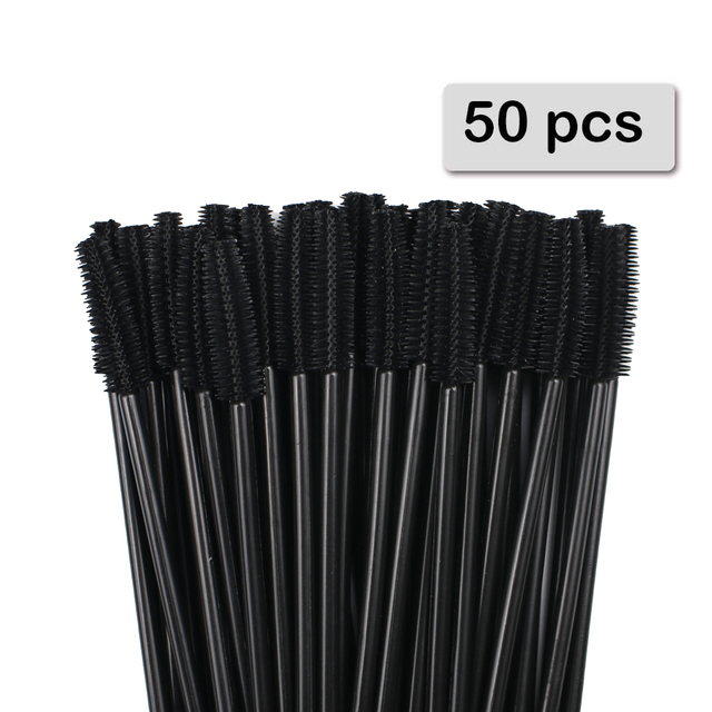 50pcs Silicone Mascara Wands A - огляд і ціна Micro Brush Applicator