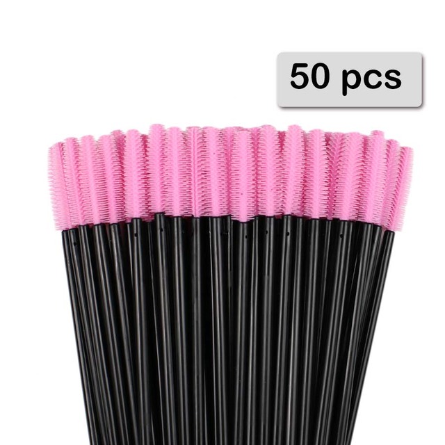 50pcs Silicone Mascara Wands A - огляд і ціна Micro Brush Applicator