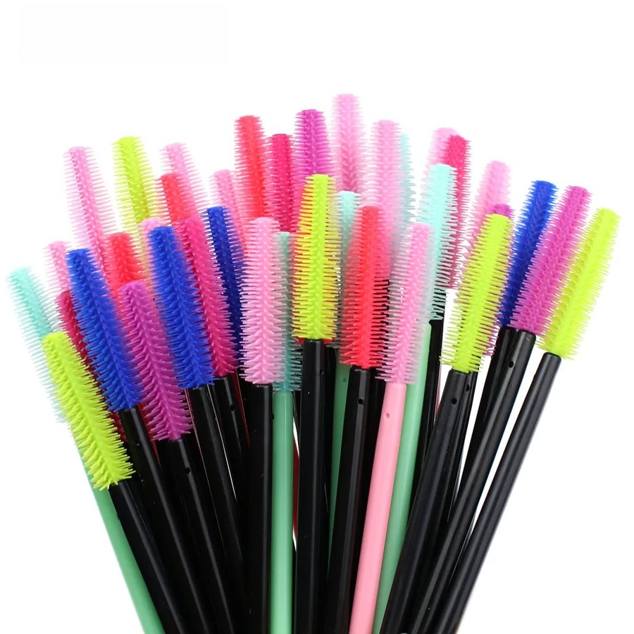 50pcs Silicone Mascara Wands A - огляд і ціна Micro Brush Applicator