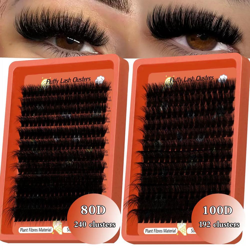 Russian Volume Lash Clusters K - огляд і ціна Eyelash Extension Mega Volume