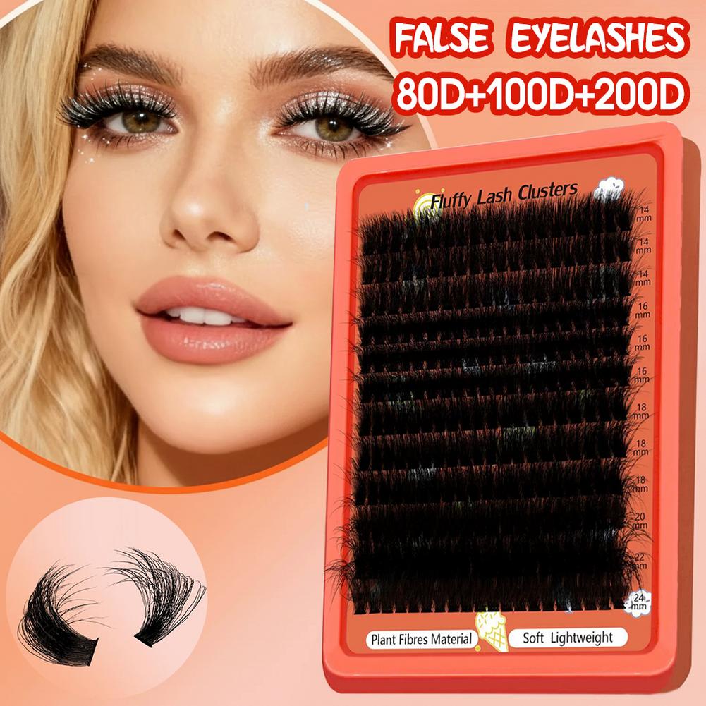 Russian Volume Lash Clusters K - огляд і ціна Eyelash Extension Mega Volume